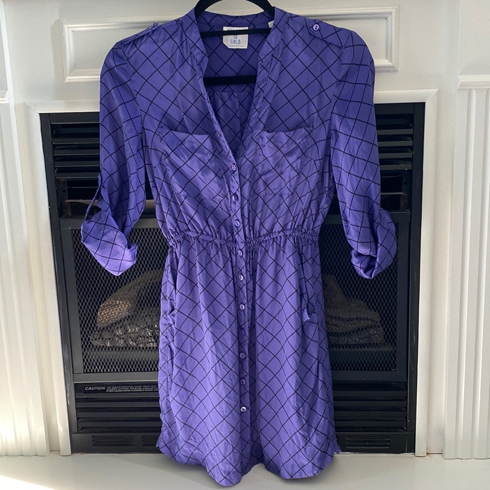 Silk Mini Dress